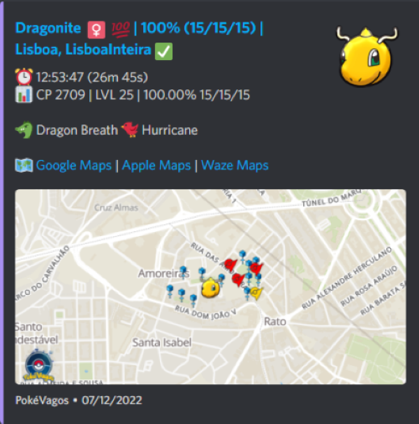 Notificações Discord